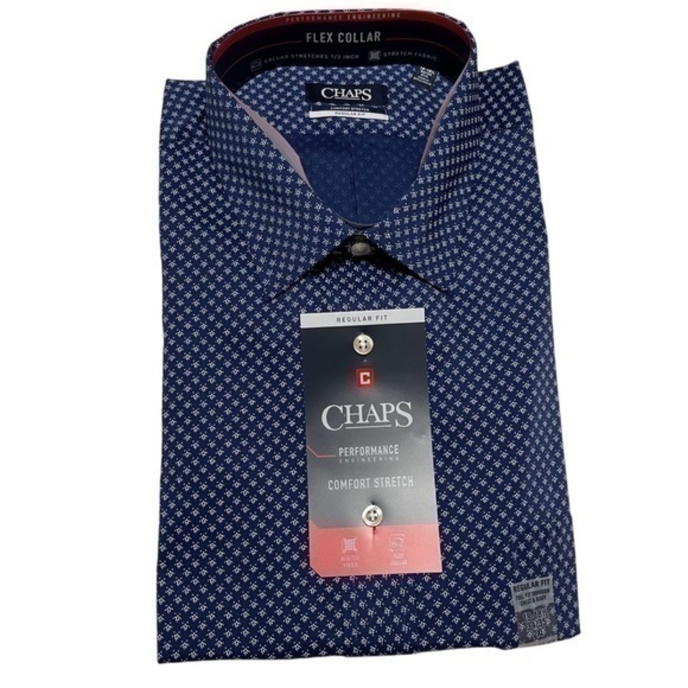 Chaps Performance Engineering  Comfort Dress - Juniper - Size 18-18.5 34/35